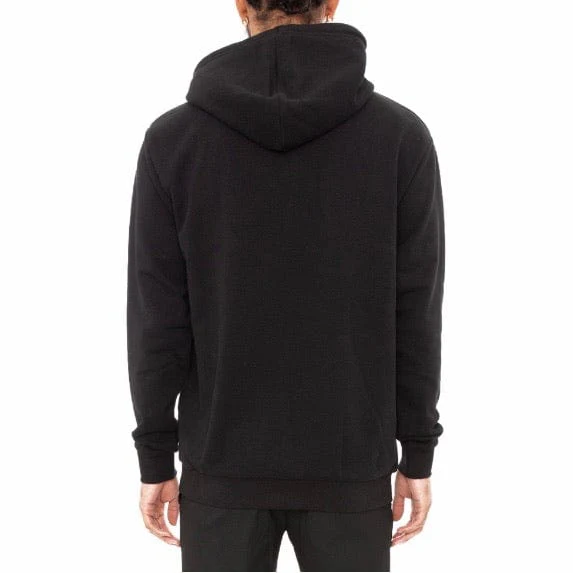 Kappa Logo Fleece Aiok Hoodie (Black) - Image 3