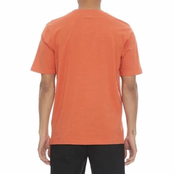 Kappa Logo Fleece Cromok T Shirt (Orange) - Image 4