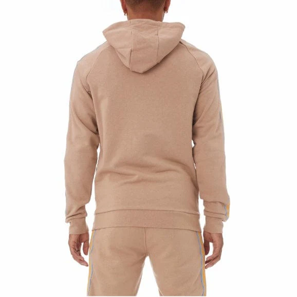 Kappa Logo Tape Apet 2 Hoodie (Brown/Orange-Blue/Beige) 311B7VW - Image 4