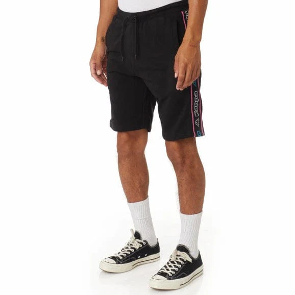 Kappa Logo Tape Asved 2 Shorts (Black/Blue/White) 34152QW - Image 2