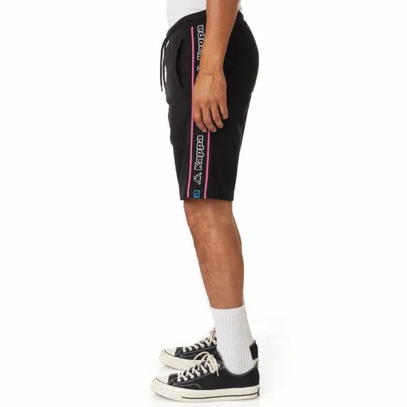 Kappa Logo Tape Asved 2 Shorts (Black/Blue/White) 34152QW - Image 3