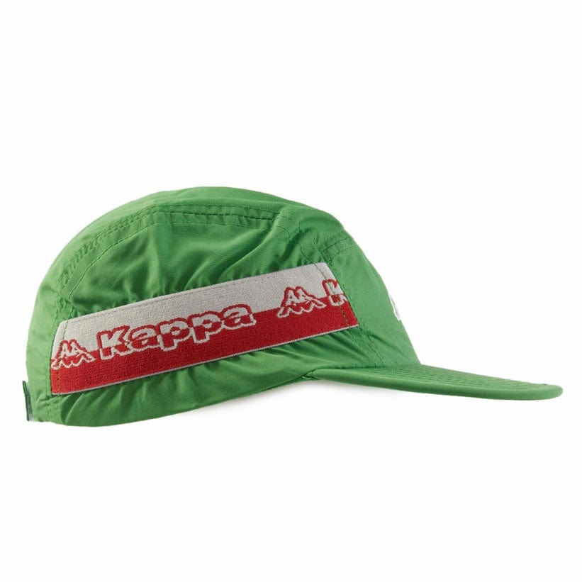 Kappa Logo Tape Drema Cap (Green/Grey/Red) 331B63W - Image 3