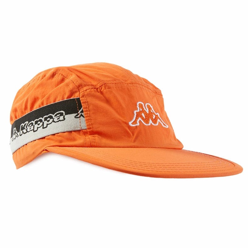Kappa Logo Tape Drema Cap (Orange/Grey/Black) 331B63W - Image 2