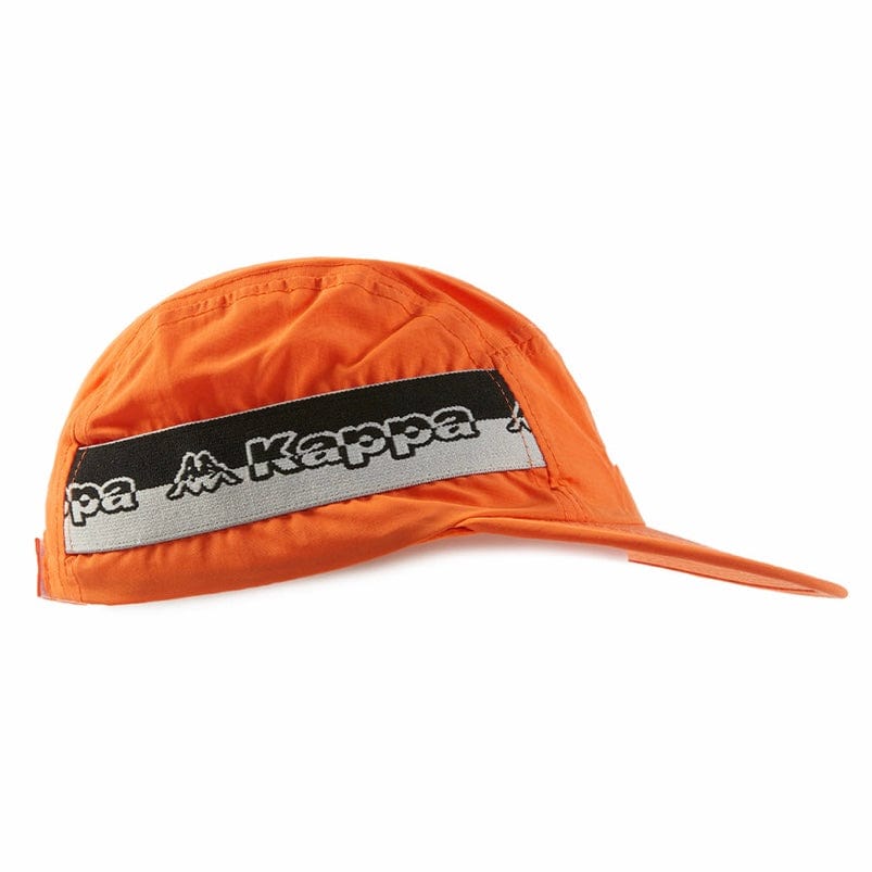 Kappa Logo Tape Drema Cap (Orange/Grey/Black) 331B63W - Image 3