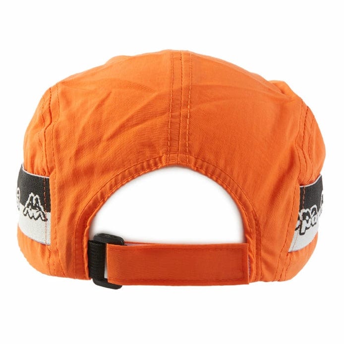 Kappa Logo Tape Drema Cap (Orange/Grey/Black) 331B63W - Image 4