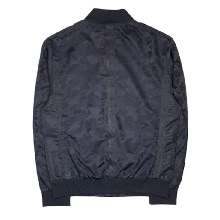 Karl Lagerfeld Zip-Up Jacket (Black Camo) - LO8AP124 - Image 2