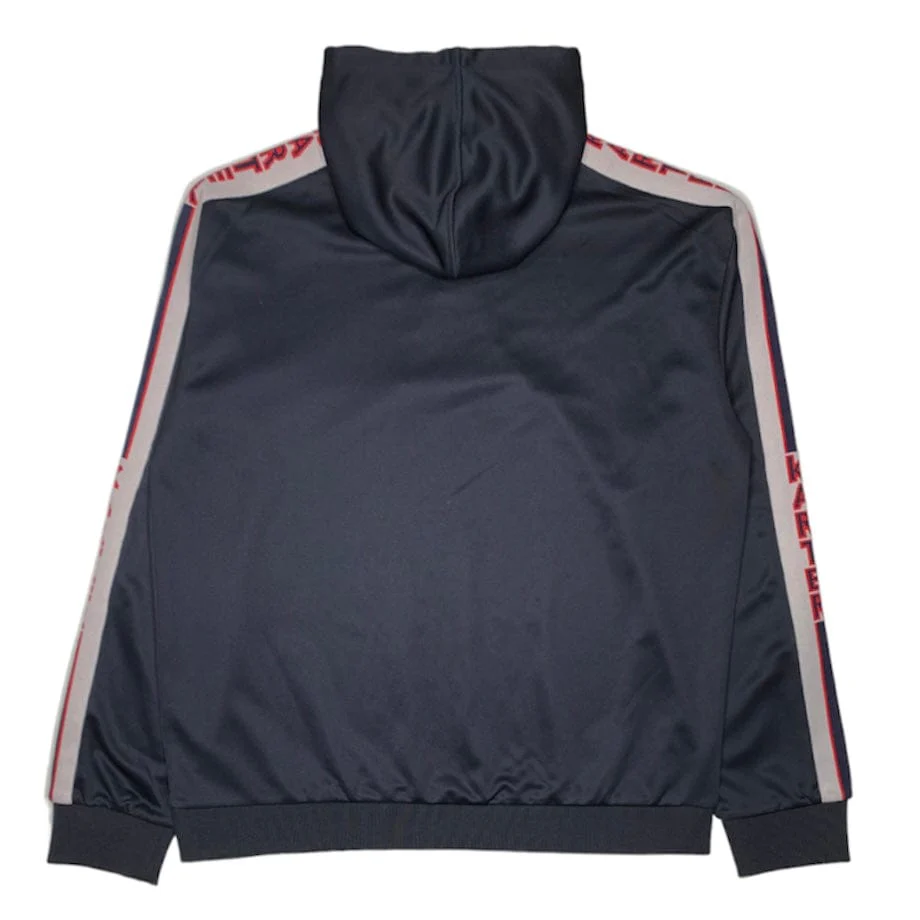 Karter Striped Hoodie (Black) - KRTRFA-BLK - Image 2