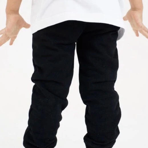 Kids Billionaire Boys Club BB Boom Sweatpants (Black) 823-1101 - Image 2