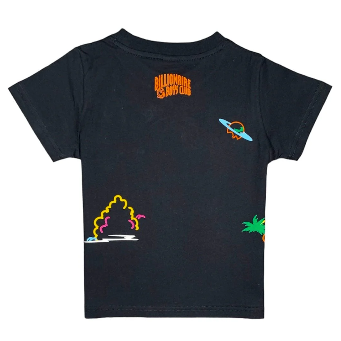 Kids Billionaire Boys Club BB Clouds SS Knit (Black) 843-3301 - Image 2