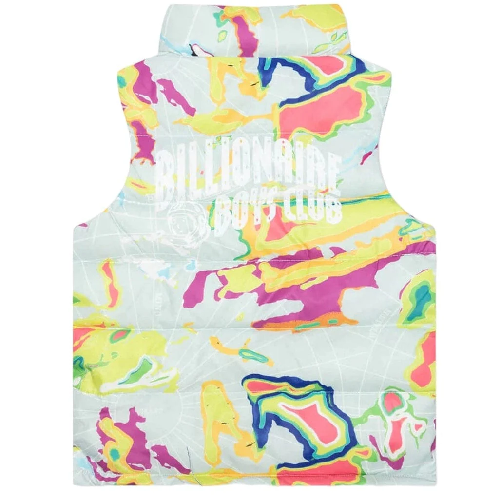 Kids Billionaire Boys Club BB Geo Vest (Pale Blue) 823-8401 - Image 2