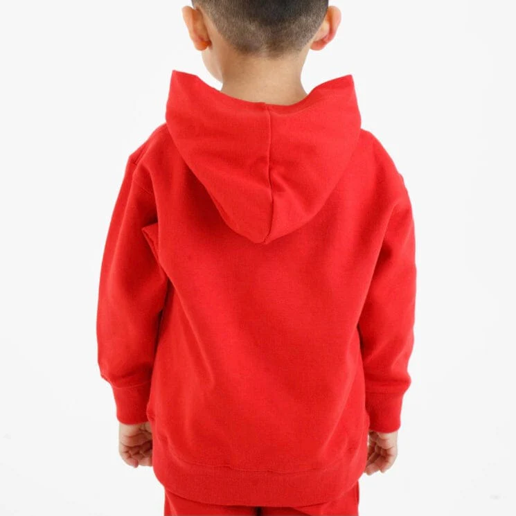 Kids Billionaire Boys Club BB Script Hoodie (Goji Berry) 823-1300 - Image 4