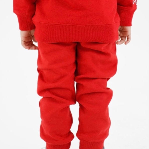 Kids Billionaire Boys Club BB Script Sweatpants (Goji Berry) 823-1100 - Image 2
