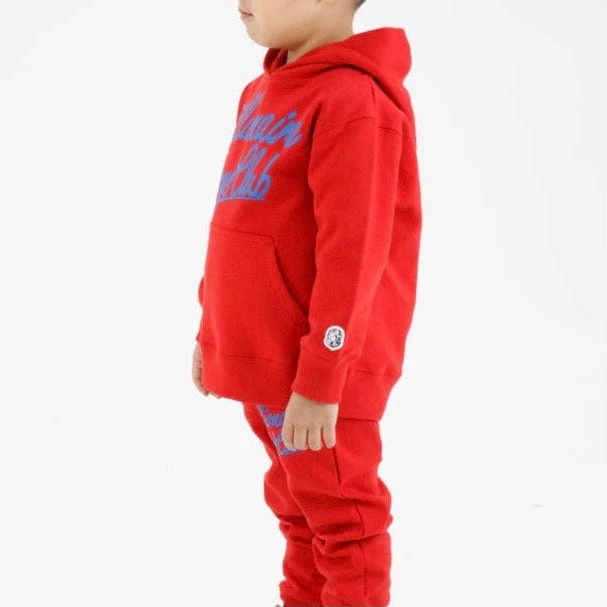 Kids Billionaire Boys Club BB Script Sweatpants (Goji Berry) 823-1100 - Image 4