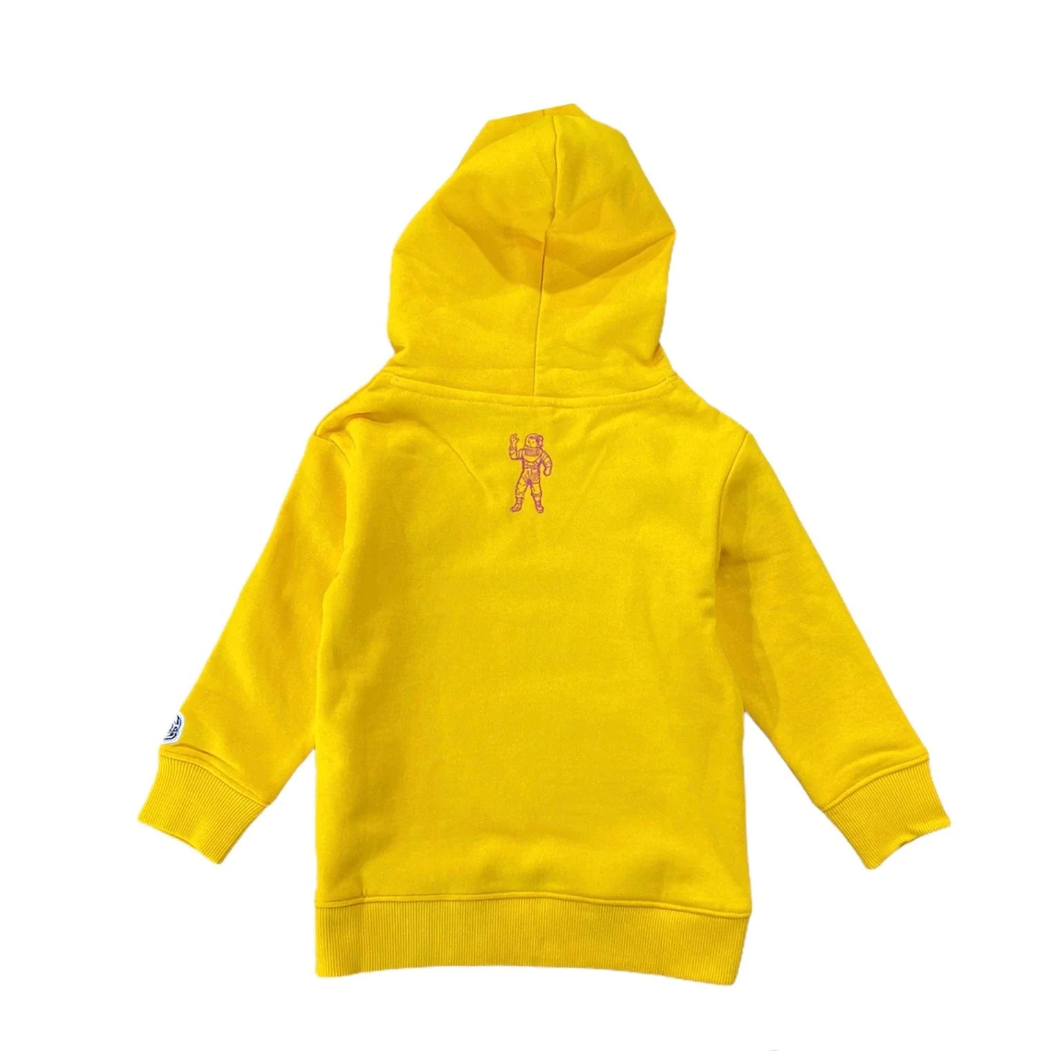 Kids Billionaire Boys Club BB Straight Font Hoodie (Lemon Chrome) 813-8307 - Image 2