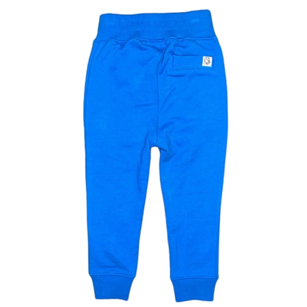 Kids Billionaire Boys Club BB Straight Font Jogger (Blue Aster) 813-8103 - Image 2