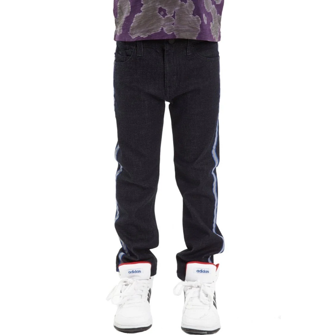 Kids Cult Rogue Slim Straight Stretch Denim Jeans (Rinse) 88B9-RS01A - Image 2