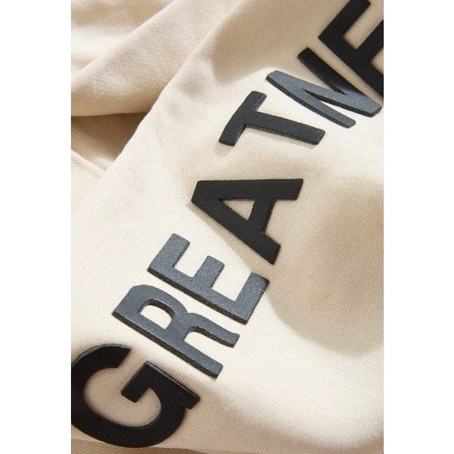 Kids Destined For Greatness Pullover Hoodie (Cream) - Image 4