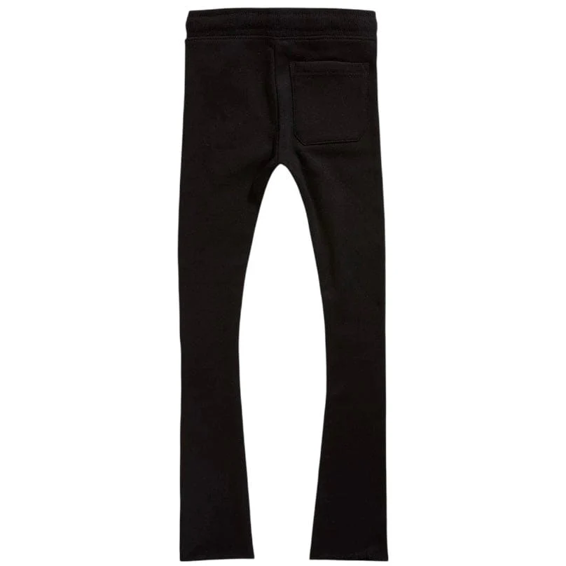 Kids Destined For Greatness Stacked Sweatpants (Black) - Image 2