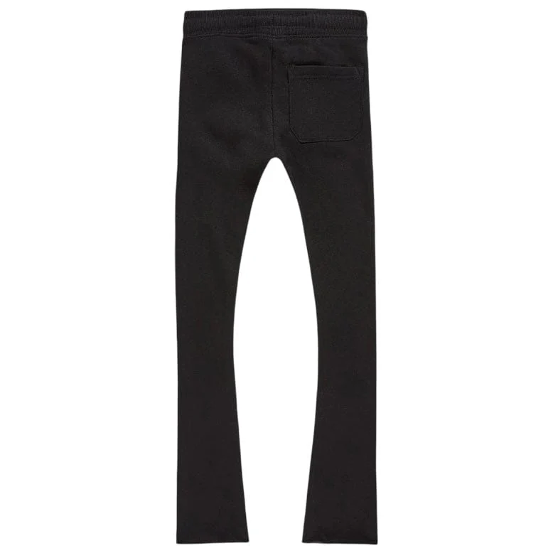 Kids Destined For Greatness Stacked Sweatpants (Noir) - Image 2