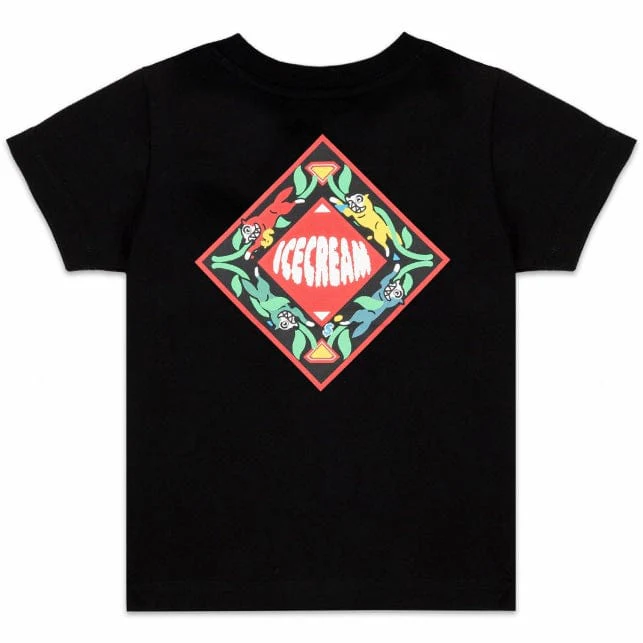 Kids Ice Cream Diamonds SS Tee (Black) 423-8206 - Image 2