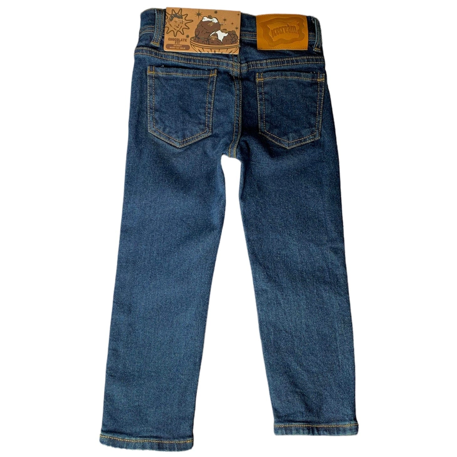 Kids Ice Cream Frozen Jean (Medium Blue Wash) 493-6105 - Image 2