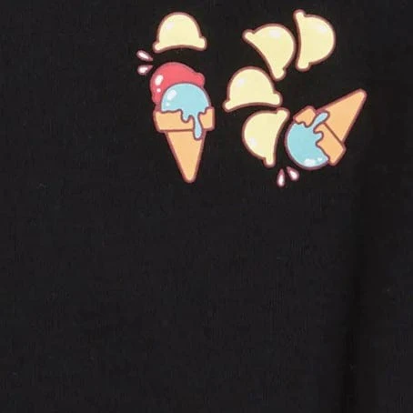 Kids Ice Cream Scoops SS Tee (Black) 433-3200 - Image 3