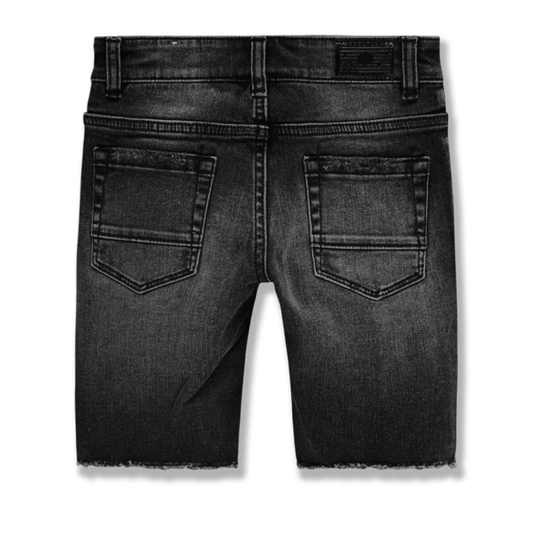 Kids Jordan Craig Abyss Denim Shorts (Black Shadow) J3165SK - Image 2