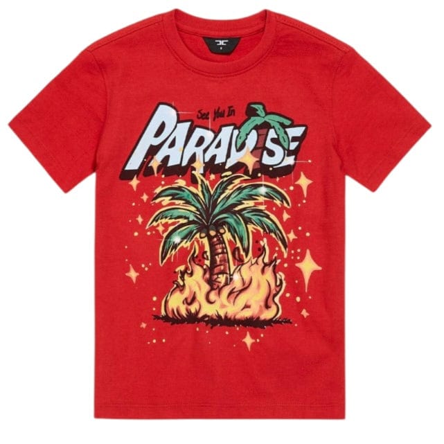 Kids Jordan Craig Bend Without Breaking T Shirt (Red) 9203AK