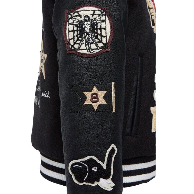 Kids Jordan Craig Carpe Diem Varsity Jacket (Black) 91648K - Image 8