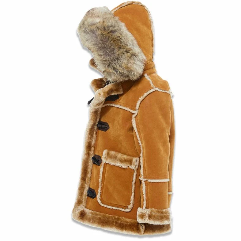 Kids Jordan Craig Denali Shearling Jacket (Cognac) - Image 2