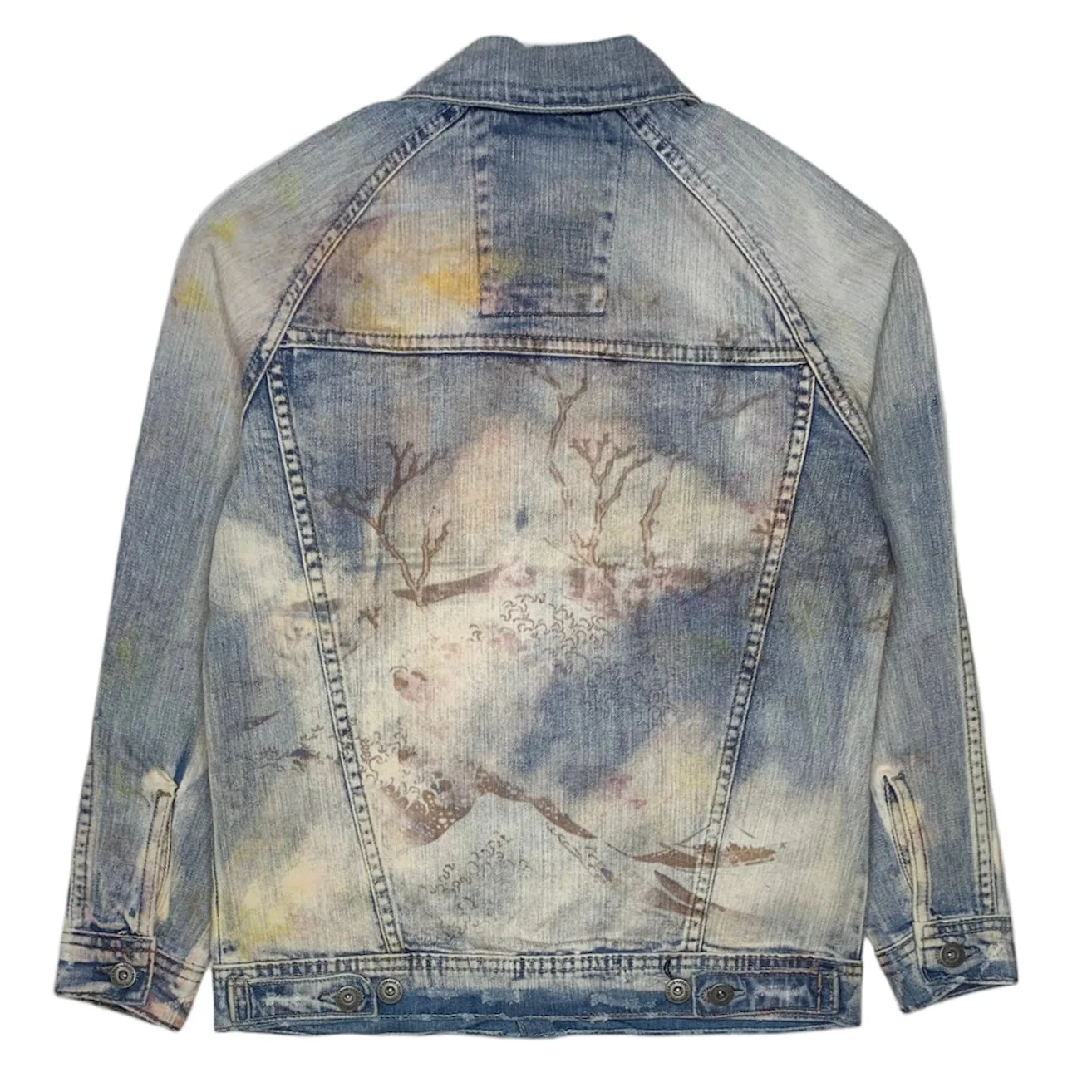 Kids Jordan Craig Denim Jacket (Blue Wave) - 91387K - Image 2