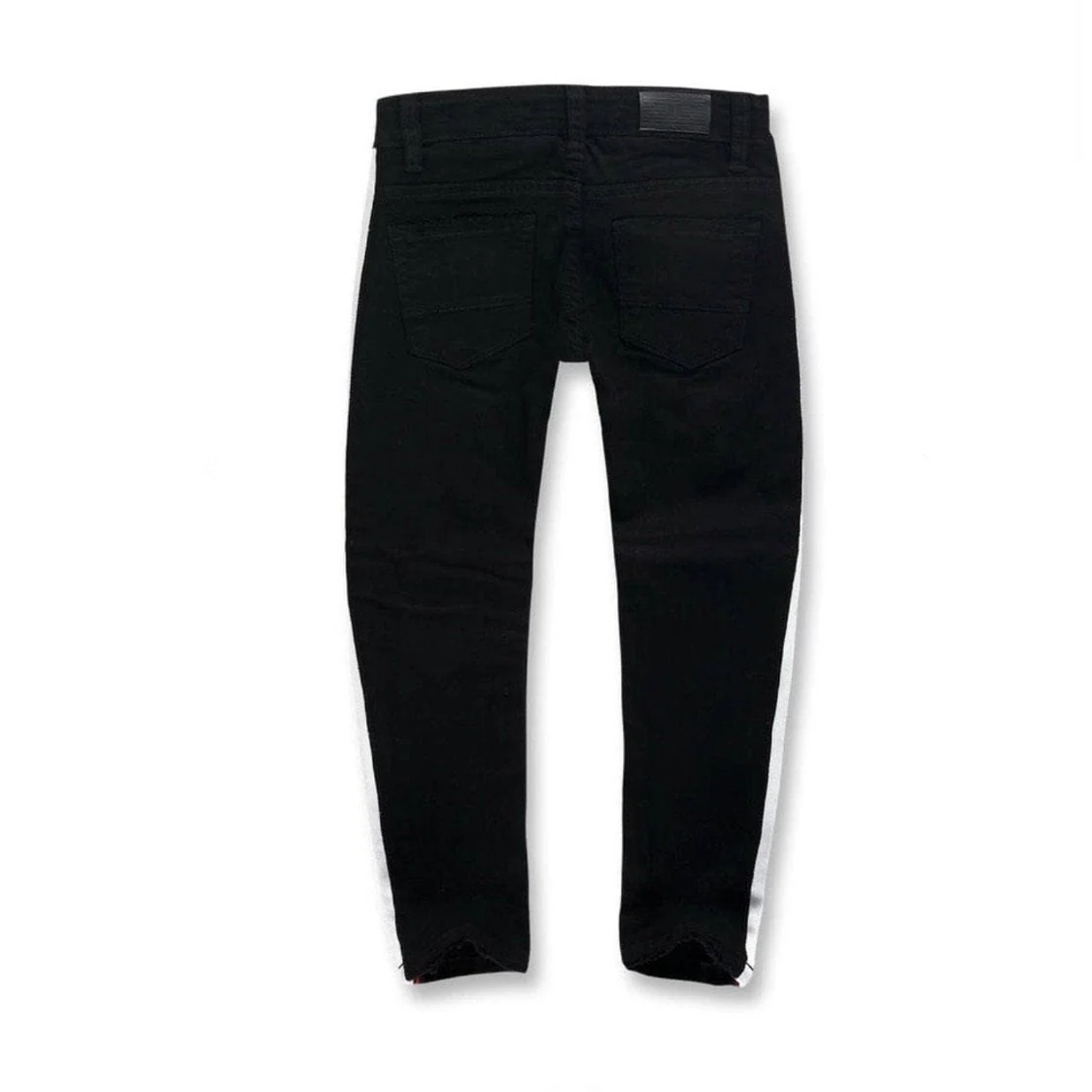 Kids Jordan Craig Grand Prix Striped Denim (Jet Black) - Image 2