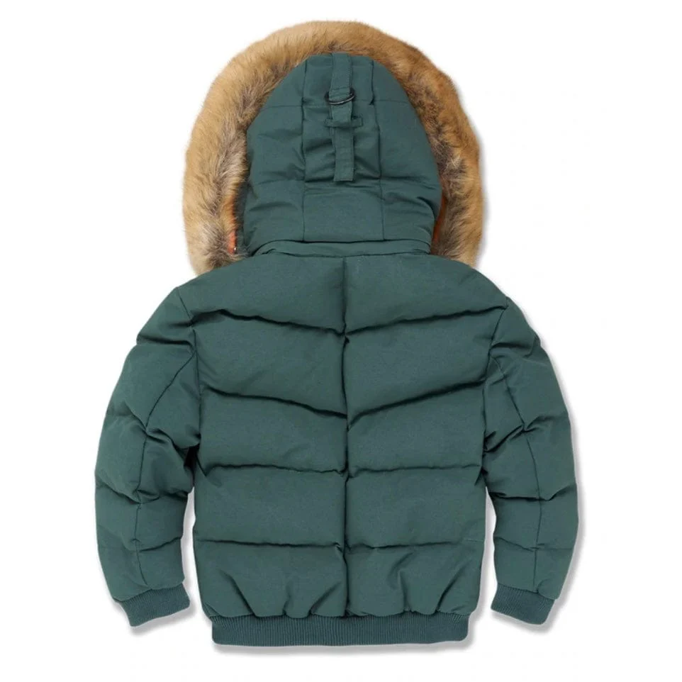 Kids Jordan Craig Hollis Bomber Jacket (Army Green) 91541K - Image 3