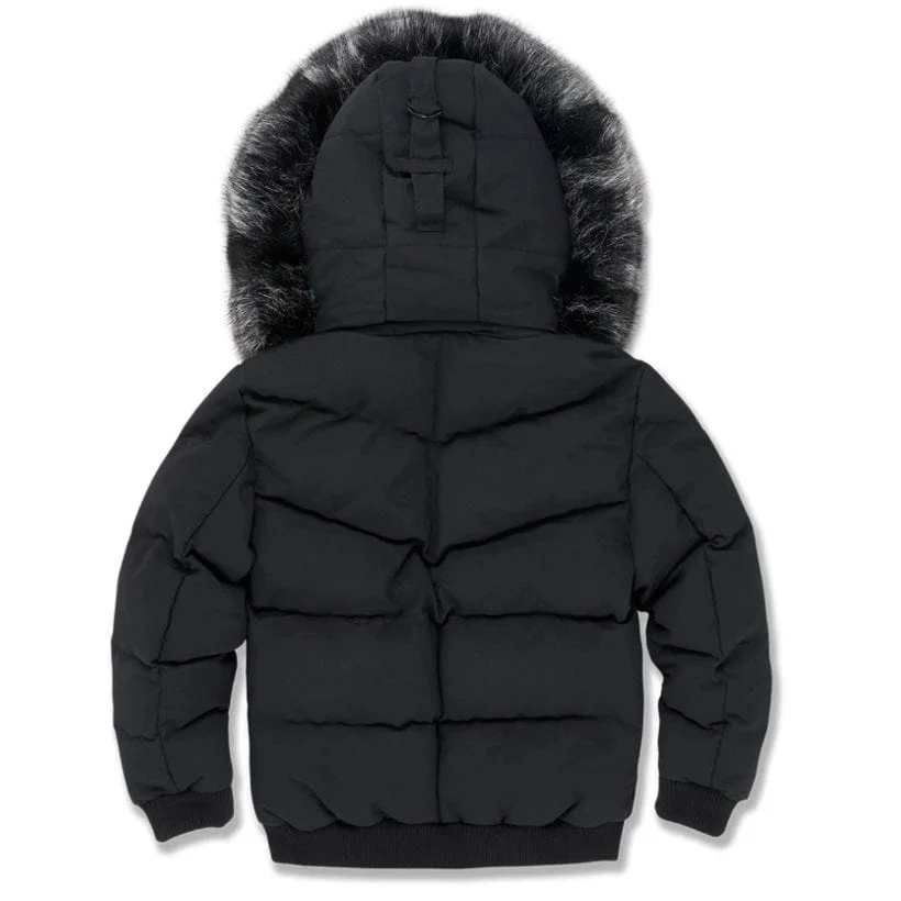 Kids Jordan Craig Hollis Bomber Jacket (Black) 91541K - Image 2
