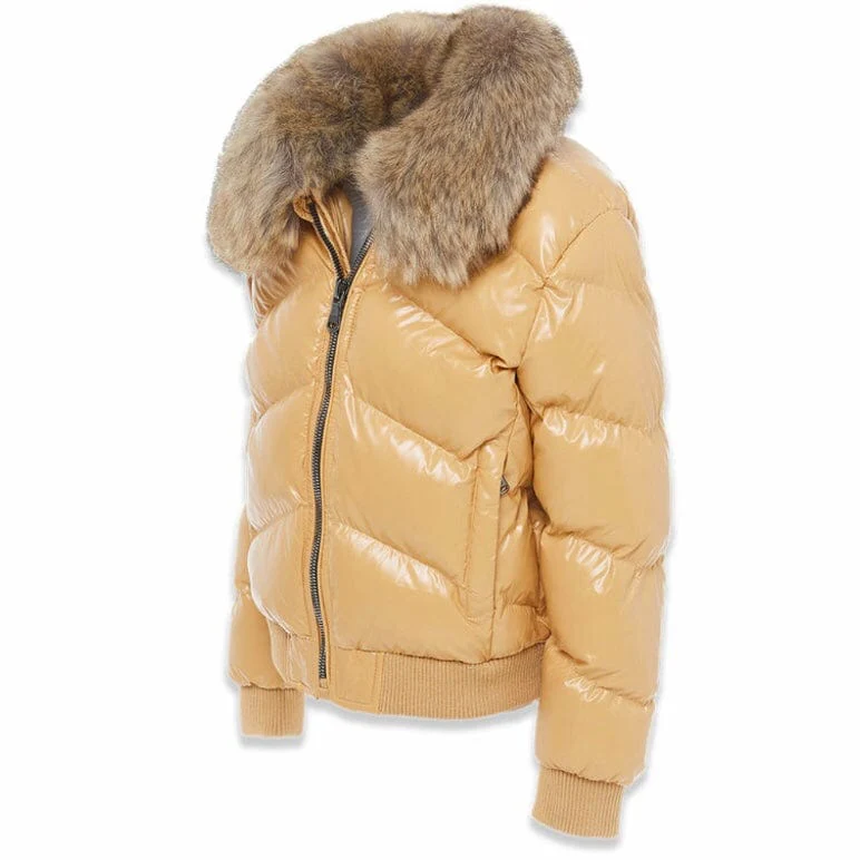 Kids Jordan Craig Lenox Puffer Jacket (Caramel) 91582K - Image 2
