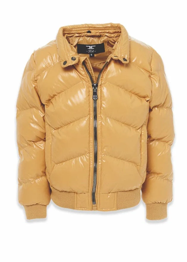 Kids Jordan Craig Lenox Puffer Jacket (Caramel) 91582K - Image 4