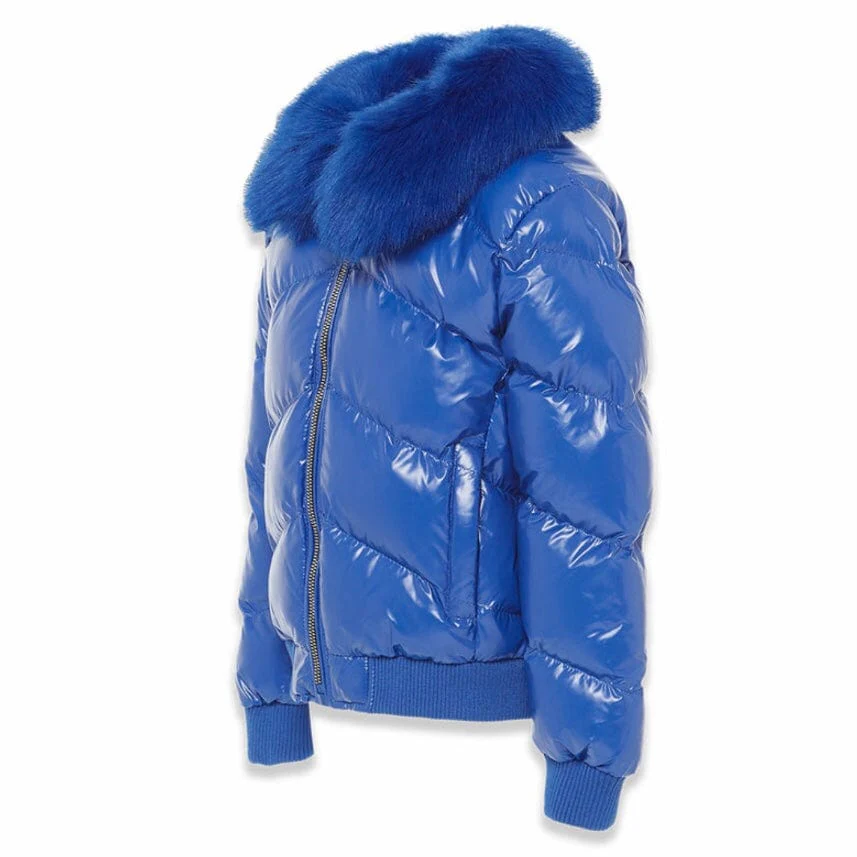Kids Jordan Craig Lenox Puffer Jacket (Military Blue) 91582K - Image 2