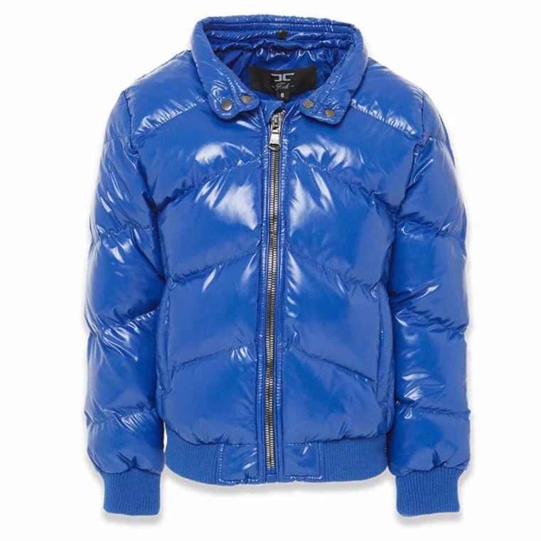 Kids Jordan Craig Lenox Puffer Jacket (Military Blue) 91582K - Image 4