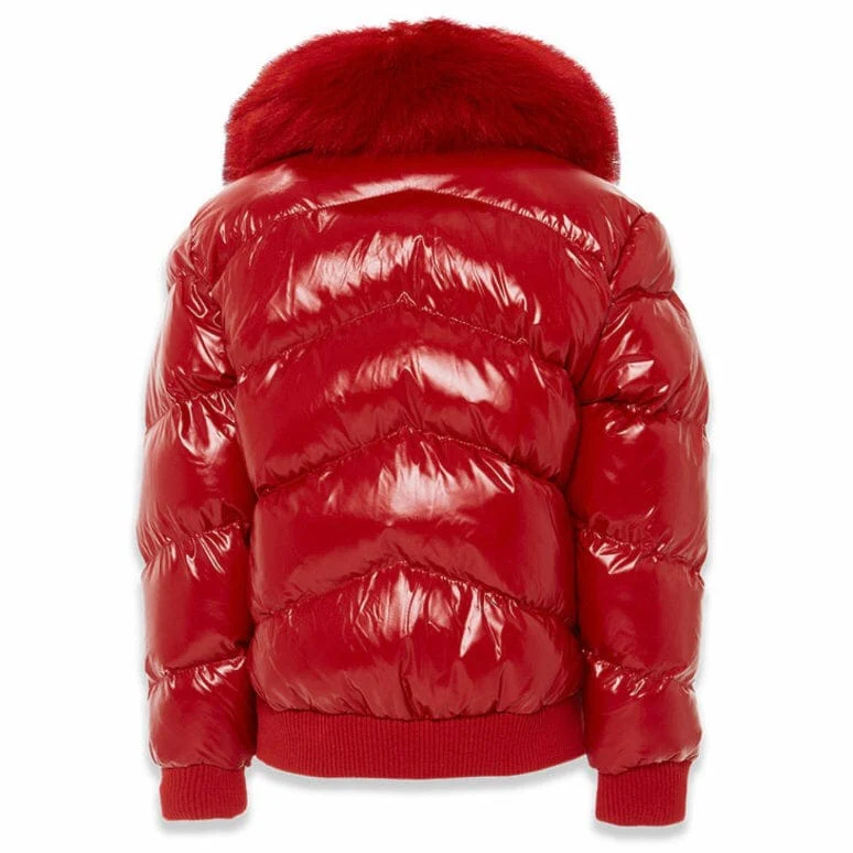 Kids Jordan Craig Lenox Puffer Jacket (Red) 91582K - Image 3