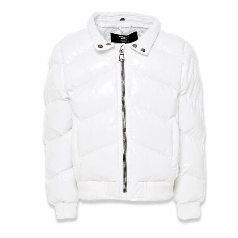 Kids Jordan Craig Lenox Puffer Jacket (White) 91582K - Image 4