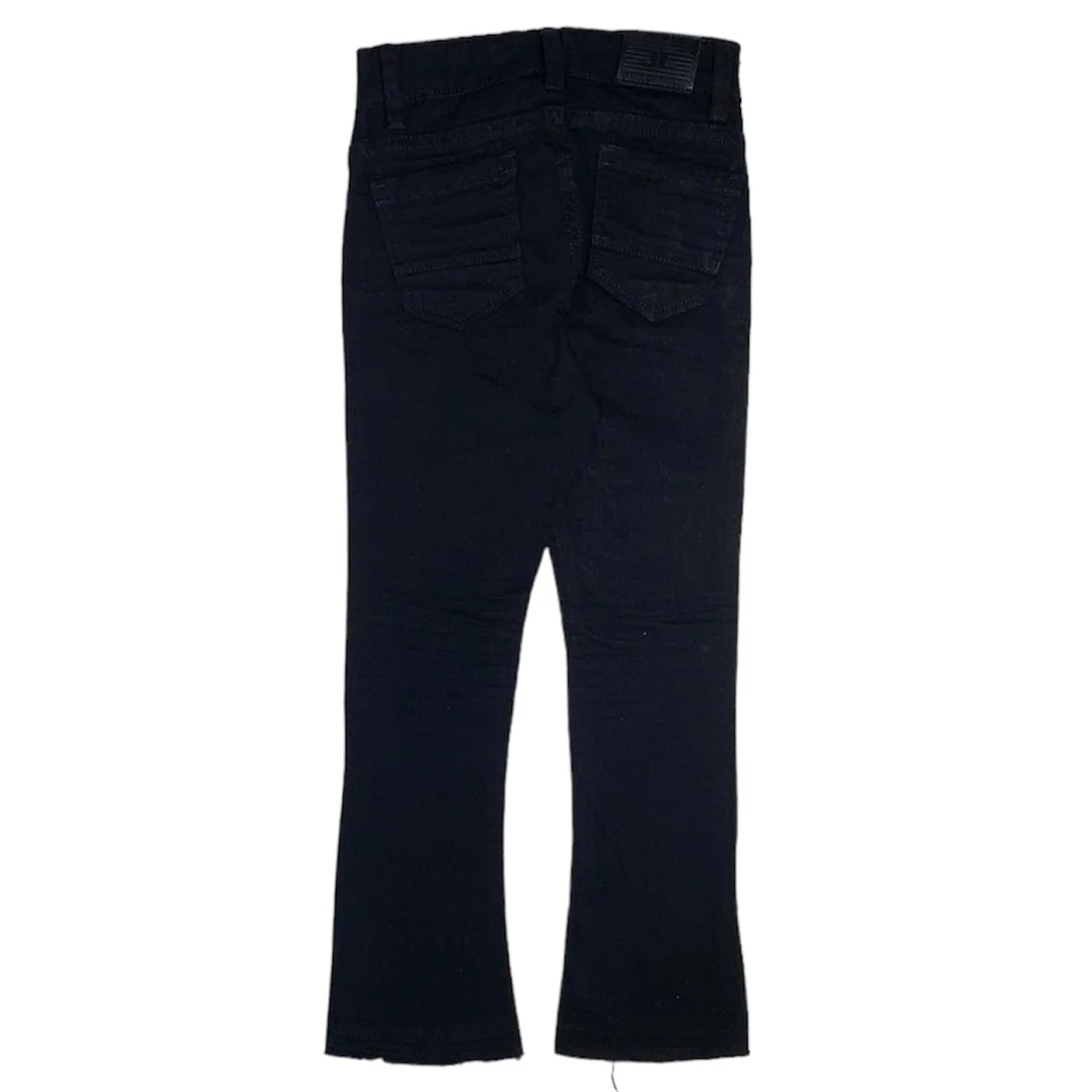 Kids Jordan Craig Martin Stacked Tribeca Twill Pants (Black) JTF956RK - Image 2