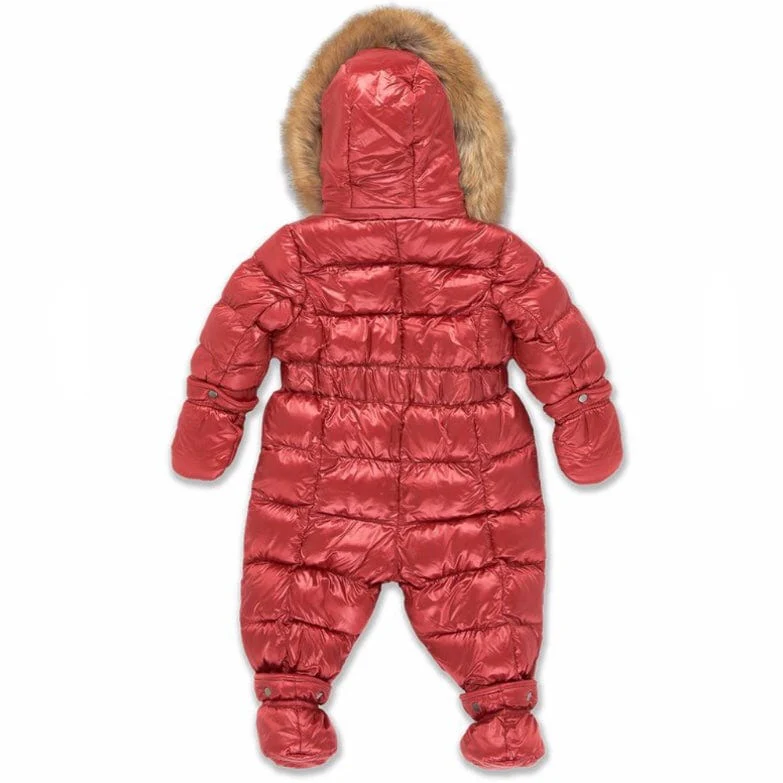 Kids Jordan Craig Astoria Snowsuit (Red) NB900 - Image 4