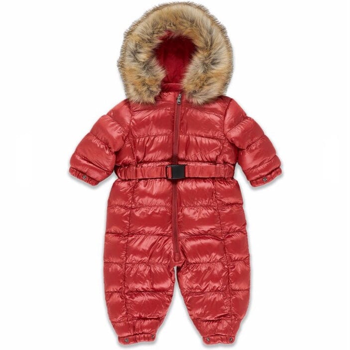 Kids Jordan Craig Astoria Snowsuit (Red) NB900 - Image 7