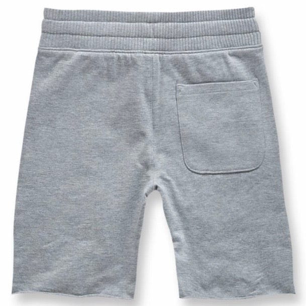 Kids Jordan Craig Palma French Terry Shorts (Heather Grey) 8350SAK - Image 2