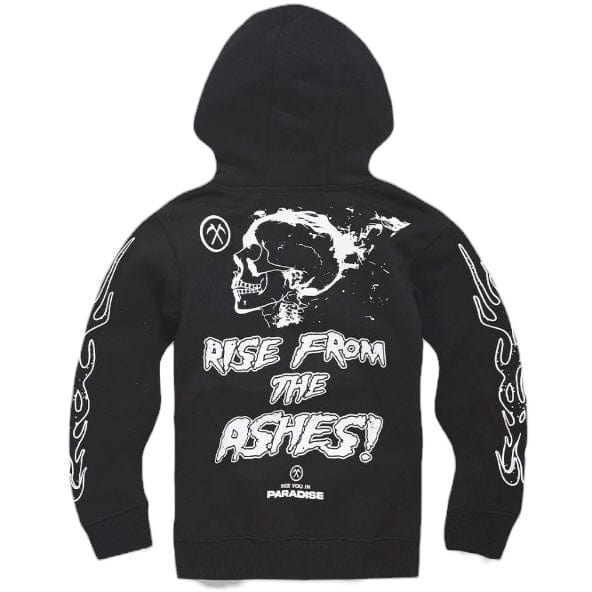 Kids Jordan Craig Reincarnation Pullover Hoodie (Black) 8629HK - Image 2