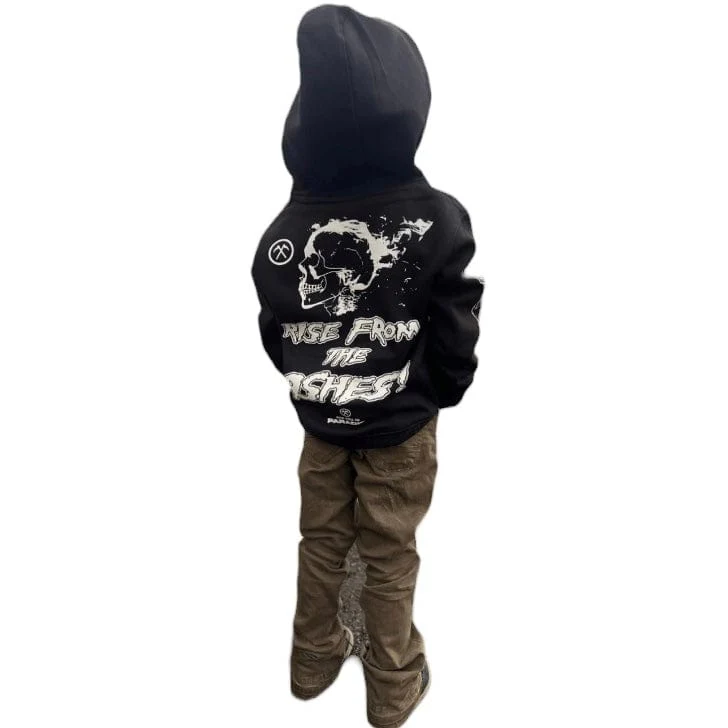 Kids Jordan Craig Reincarnation Pullover Hoodie (Black) 8629HK - Image 4
