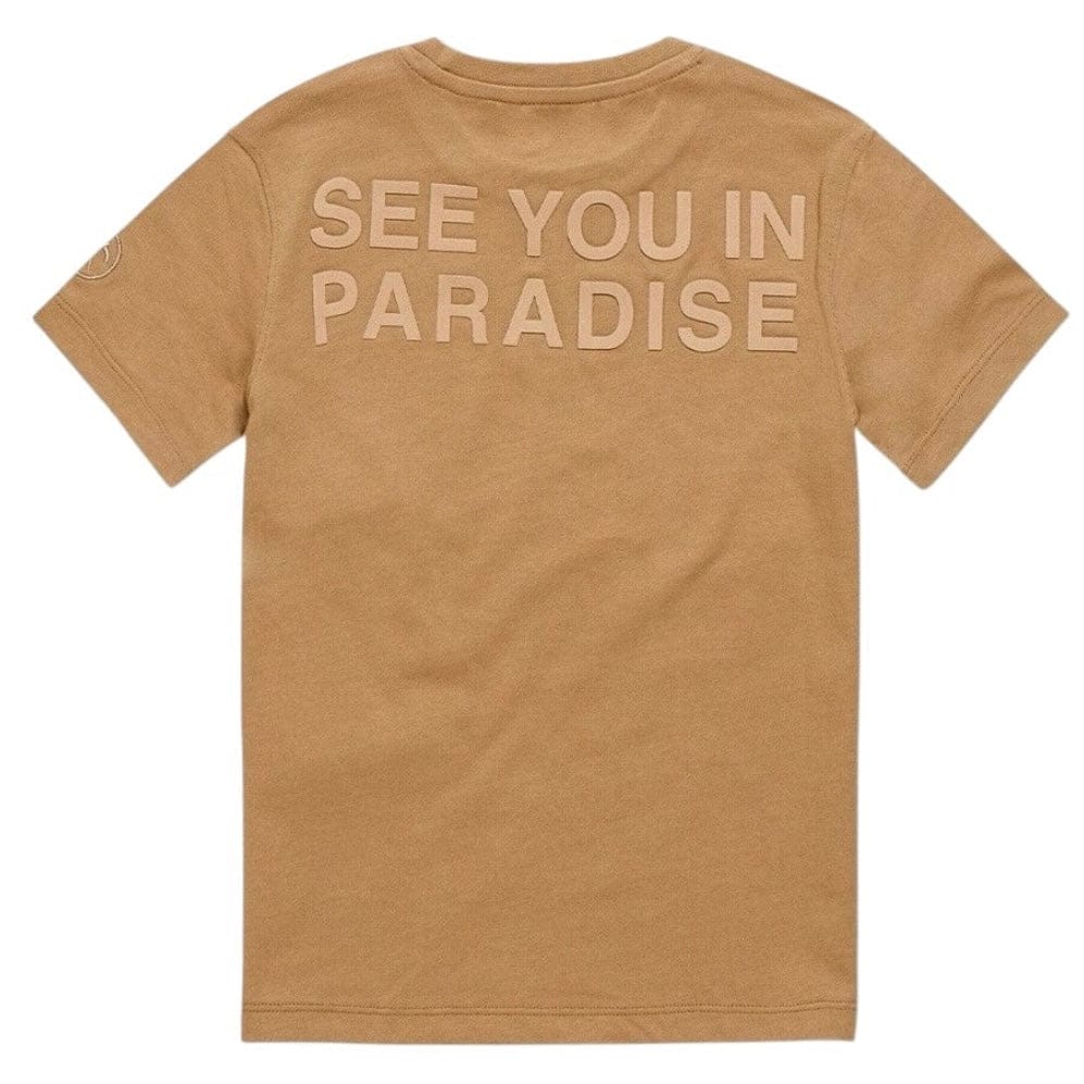 Kids Jordan Craig See You In Paradise T Shirt (Mocha) - Image 2