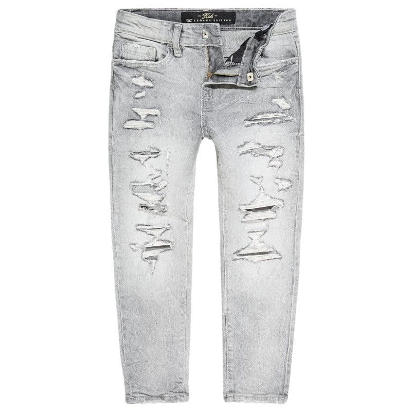 Boys Jordan Craig Stratosphere Light Washes Denim (Cement Wash) JS2310B