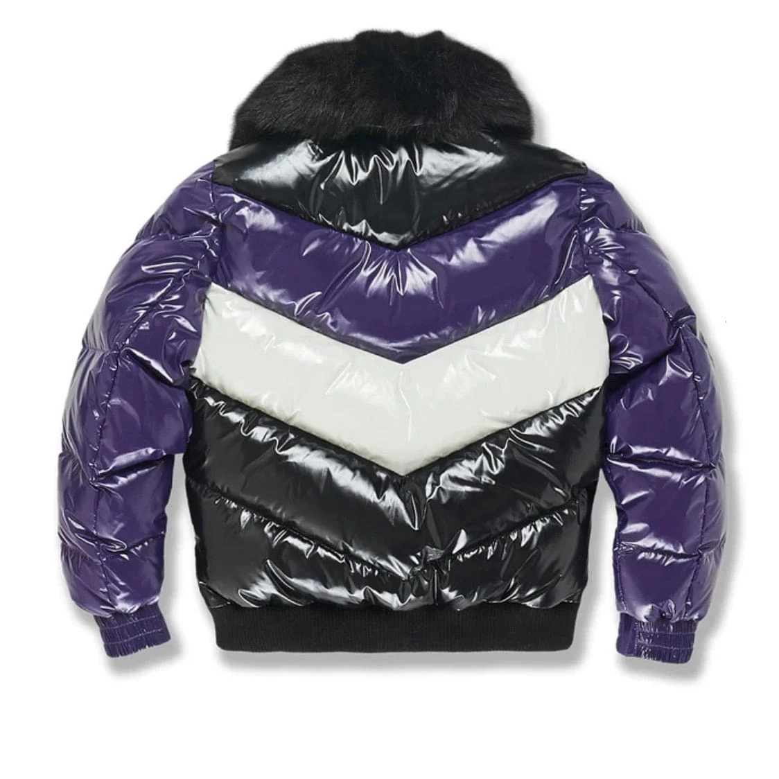 Kids Jordan Craig Sugar Hill Nylon Puffer Jacket (Court Purple) 91505AK - Image 2