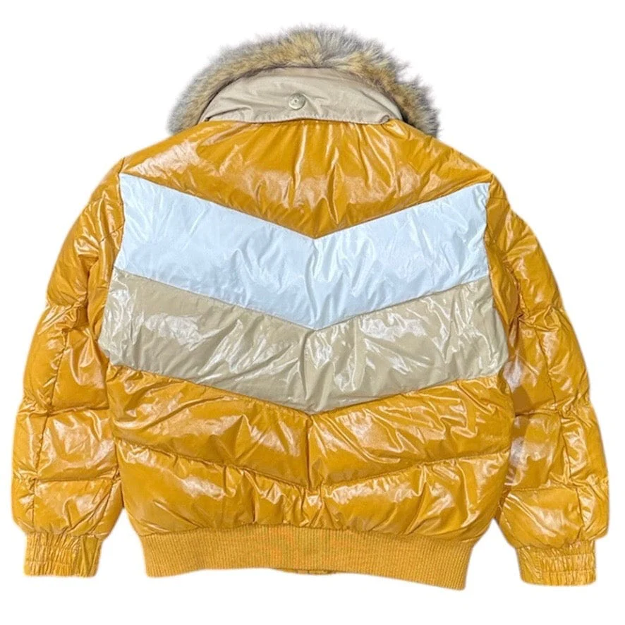 Kids Jordan Craig Sugar Hill Nylon Puffer Jacket (Wheat) 91548K - Image 2